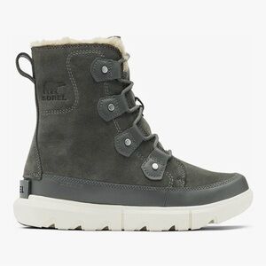 Sorel Women's Gray Waterproof Winter Boots-Size 10